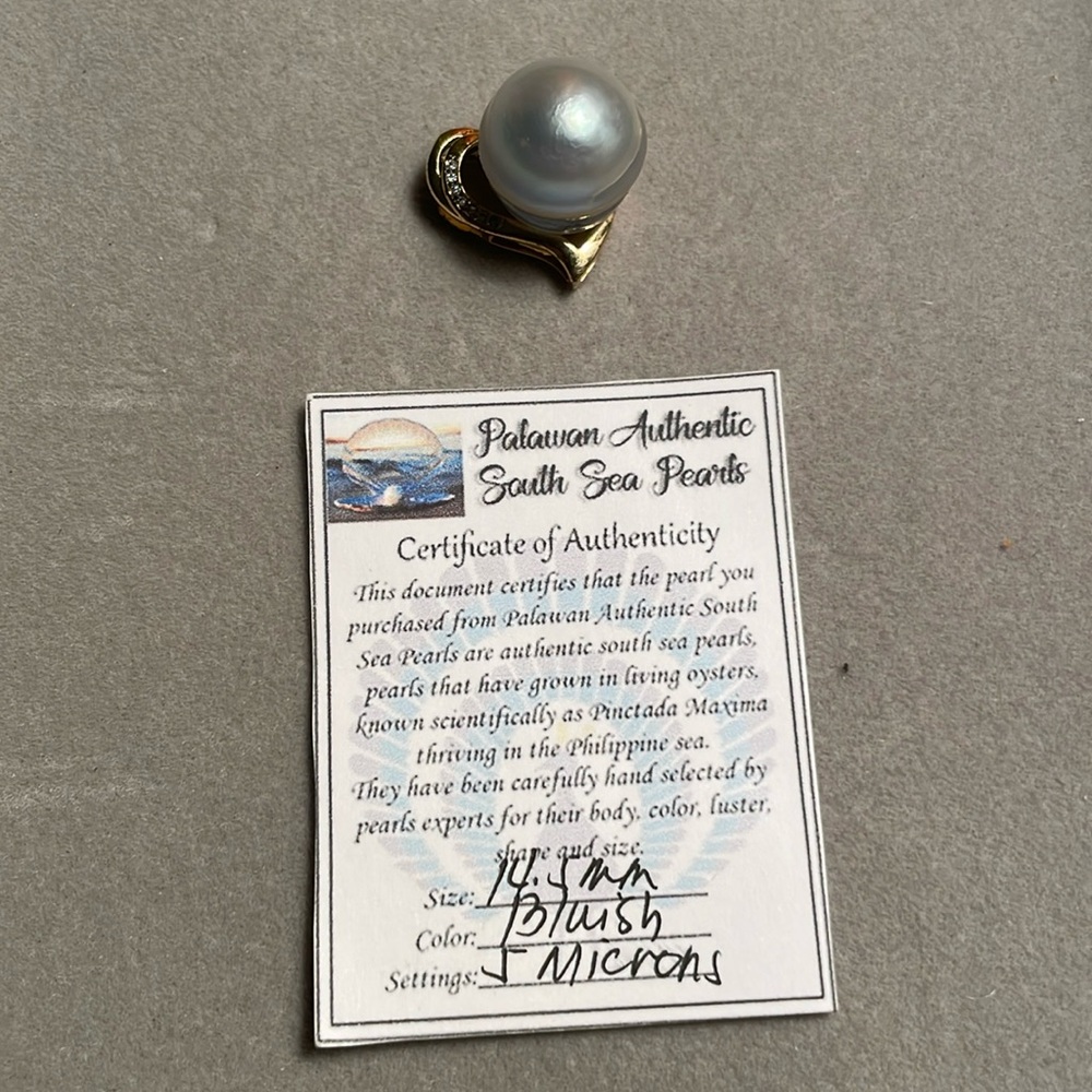 South Sea Pearl Pendant - Baroque